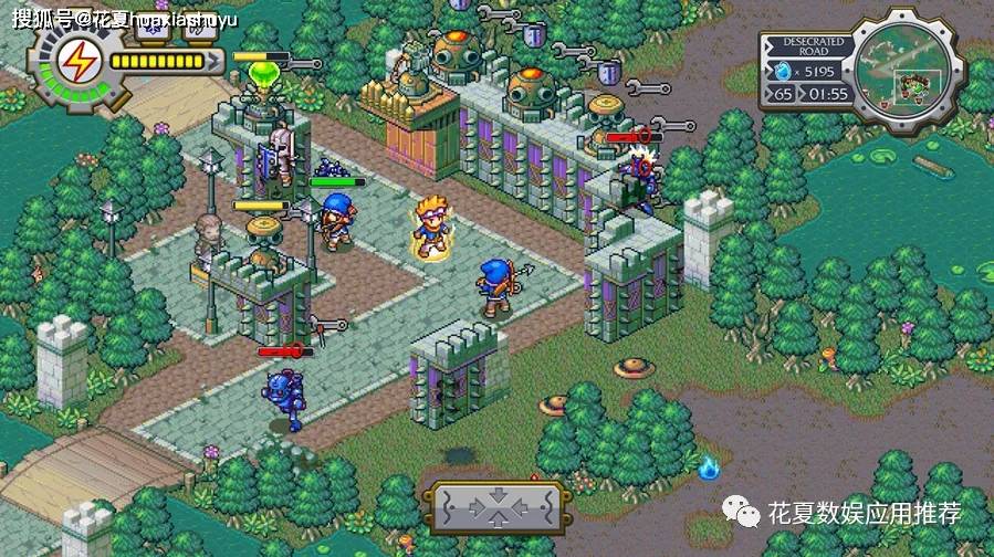 苹果IOS游戏下载:「洛克的任务-Lock's Quest」-像素点阵画风战棋游戏