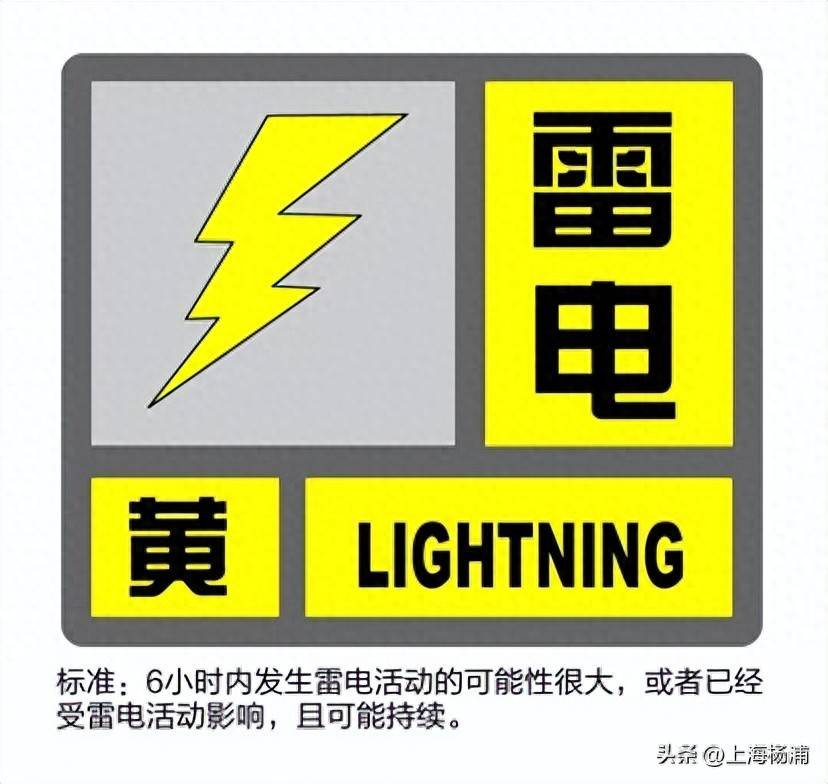 “竹节草”正远离上海，暴雨橙色预警信号更新为暴雨蓝色预警信号！
