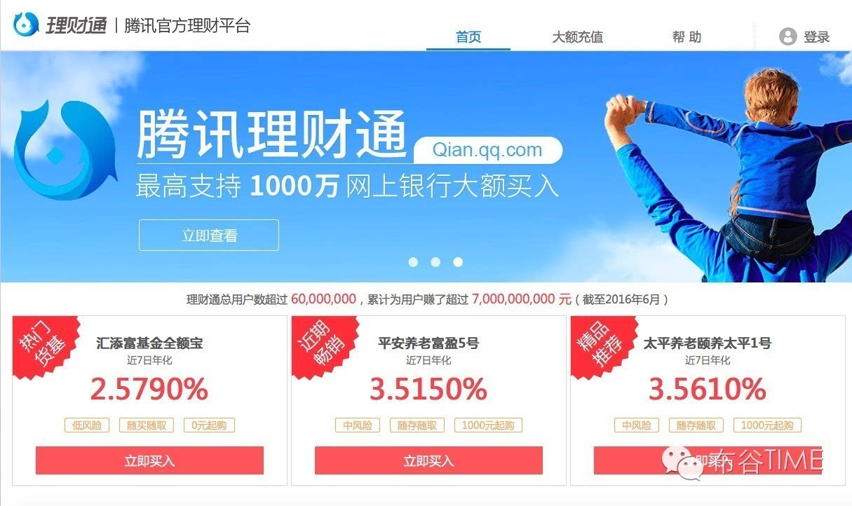 腾讯的理财通(腾讯理财通100000元一天收益多少)