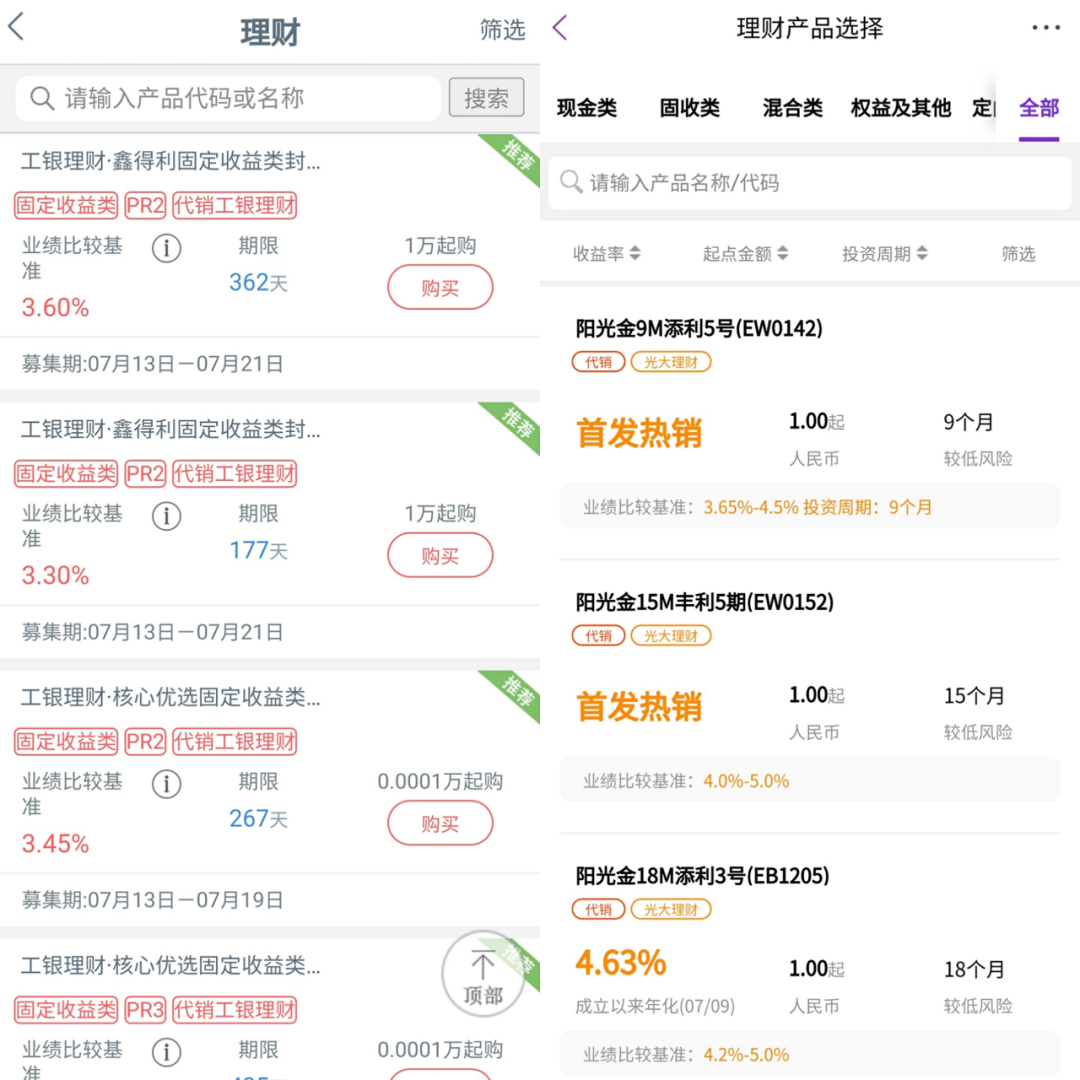 银行理财产品收益率(银行理财产品收益率计算)