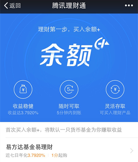 理财通收益(理财通收益率查询)